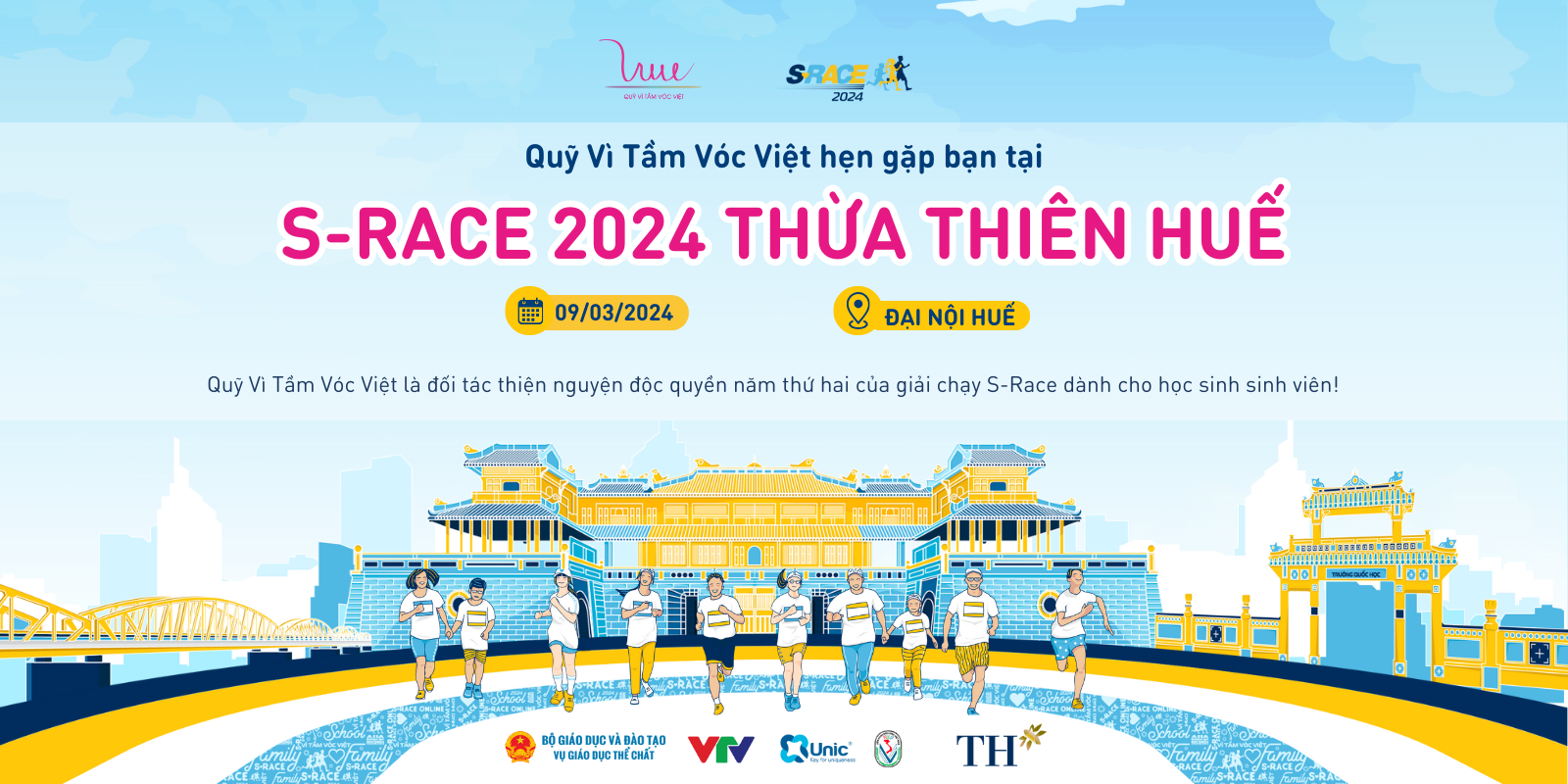 Quỹ Vì Tầm Vóc Việt hẹn gặp bạn tại S-RACE 2024 Thừa Thiên Huế